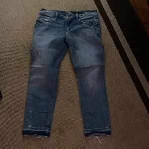 Ann Taylor Loft Relaxed Skinny Crop Jeans